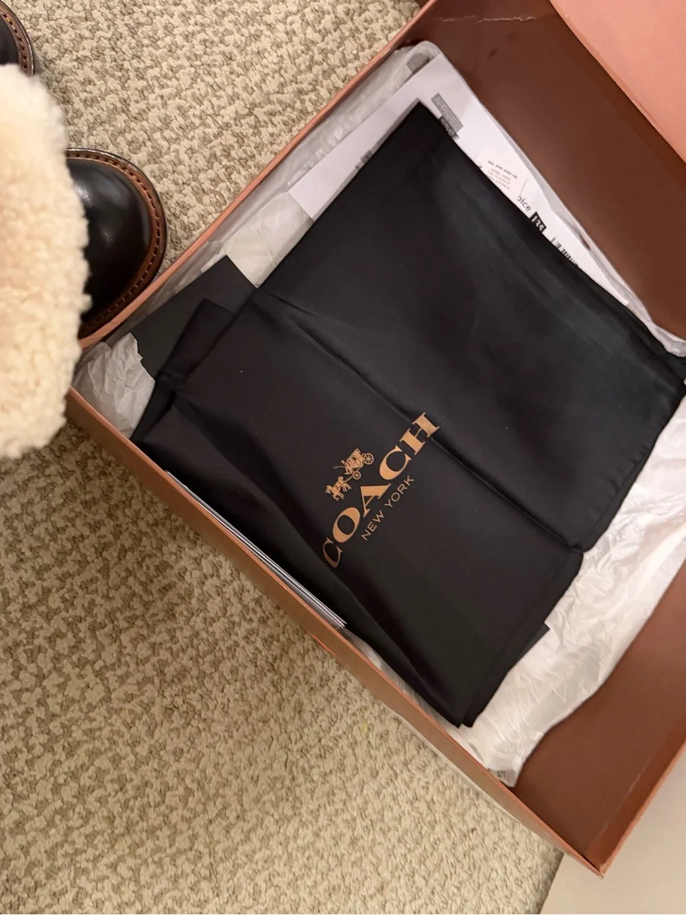 Coach stylish black